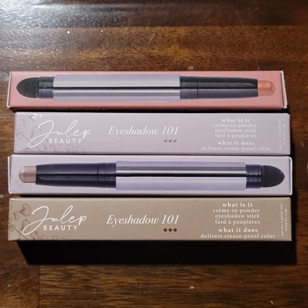 Julep Beauty Eyeshadow 101 Stick - 4 Sticks Total